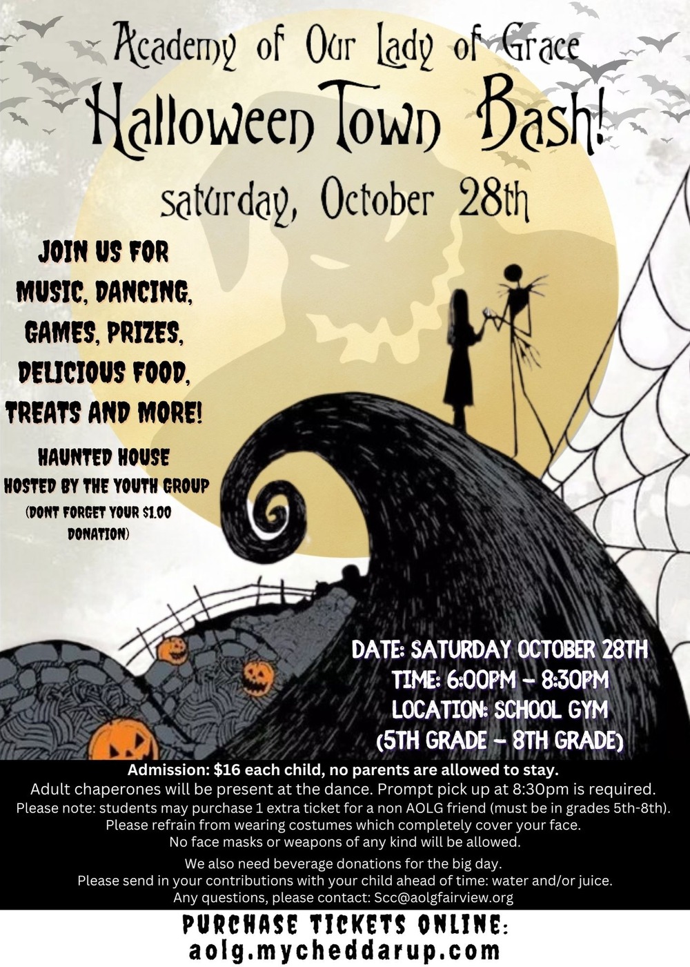 Annual AOLG Halloween Party Academy of Our Lady of Grace Fairview, NJ